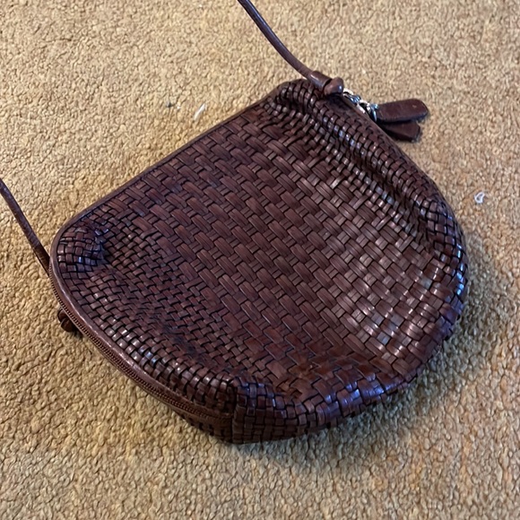 Vintage woven leather CEM purse - Picture 5 of 9